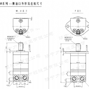 广发（中国）侧油口系列马达